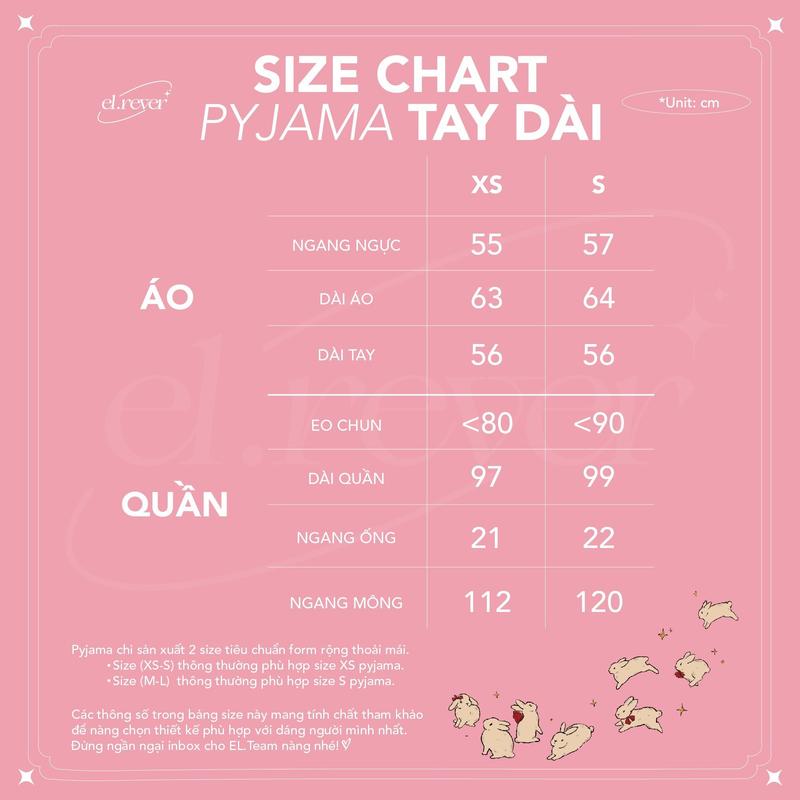 Product Introduction of EL.RÊVER - Mẫu pijama lụa Rêver Bunny phiên bản đặc biệt tháng sinh nhật  - Màu hồng - 0723S99 0