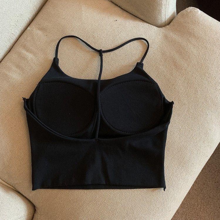 Product Introduction of Áo Vest Hai Dây Nhỏ Lưng Đẹp Cô Gái Nóng Bỏng Thuần Khiết, Đệm Ngực Nữ, Có Thể Mặc Ngoài Trời Và Trong, Thiết Kế Hở Lưng Mỏng, Áo Mặc Trong, Năm 2025 22