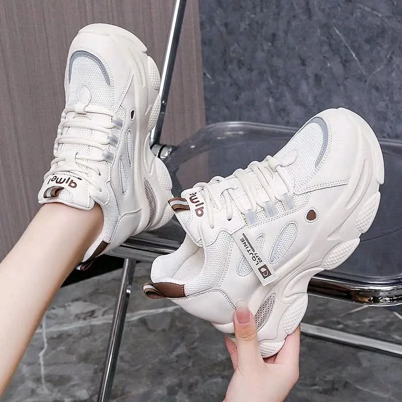 Giày thể thao da độn đế khí siêu nhẹ 8p chuẩn Sneaker Sport Tập Thể Dục 4