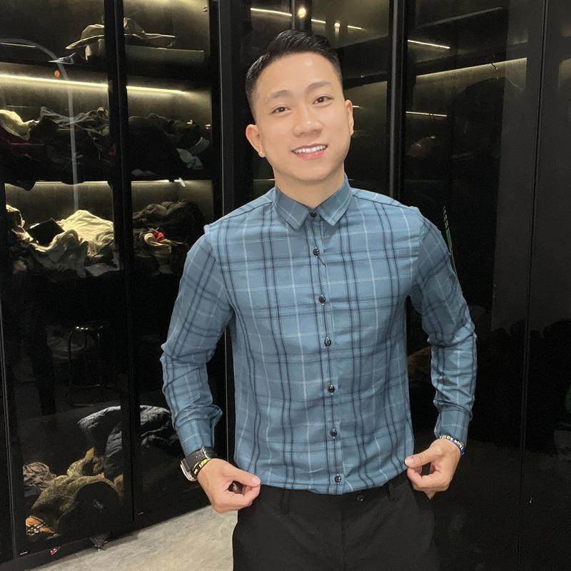 Product Introduction of Sơmi kẻ ô k01 của nhà DUMIMAN Áo Menswear 2