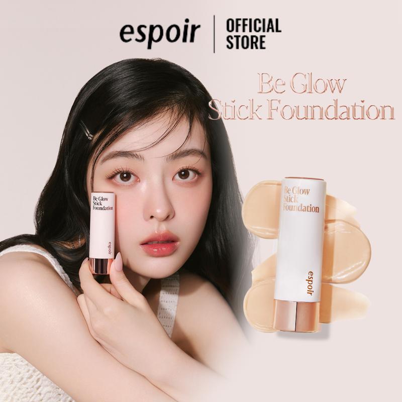 Kem Nền Dạng Thỏi Espoir Be Glow Stick Foundation SPF50+ PA++++ 11gr - Tặng Bút Tạo Khối  Espoir Be Glow Shading Handy 1.1gr