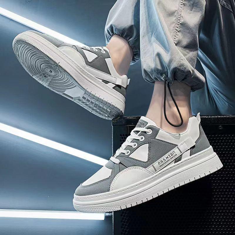 Men's Shoes Autumn 2024 New Soft Sole Odor-resistant Canvas Shoes Men's Casual Sneakers Low-top Wear-resistant Shoes for Students 8