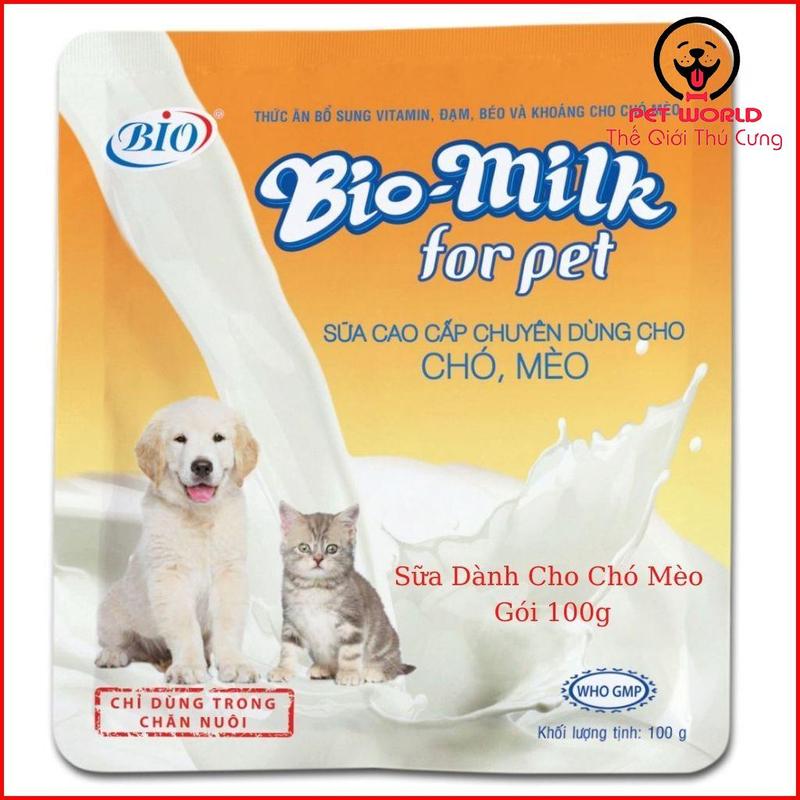 Sữa bột BIO MILK dành riêng cho chó mèo