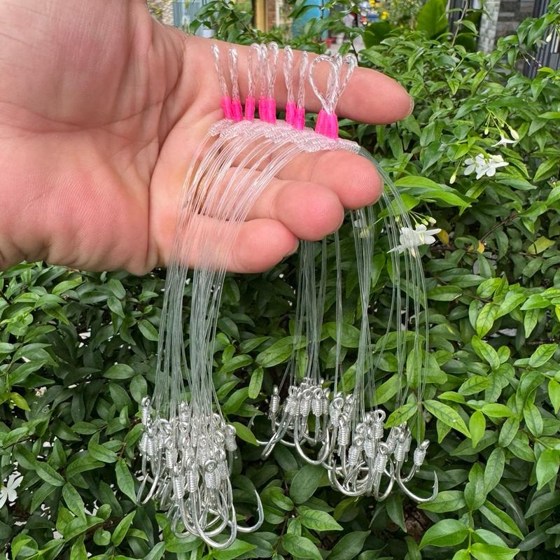 Combo 5-10 chùm nho 6 lưỡi gama bạc số 18 dây bulava raptor 0,76mm