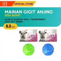 Gambar M-Pets Squeaky Ball / Tulang Mainan Anjing Lempar Tangkap Bisa Bunyi dari M-Pets Volk Pets Indonesia Kota Tangerang 1 Tokopedia