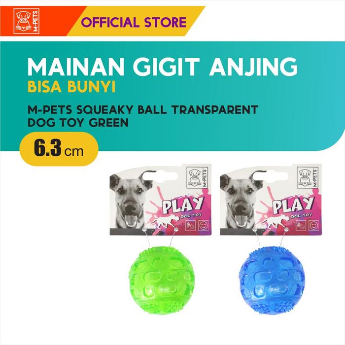 Gambar M-Pets Squeaky Ball / Tulang Mainan Anjing Lempar Tangkap Bisa Bunyi dari M-Pets Volk Pets Indonesia Kota Tangerang Tokopedia