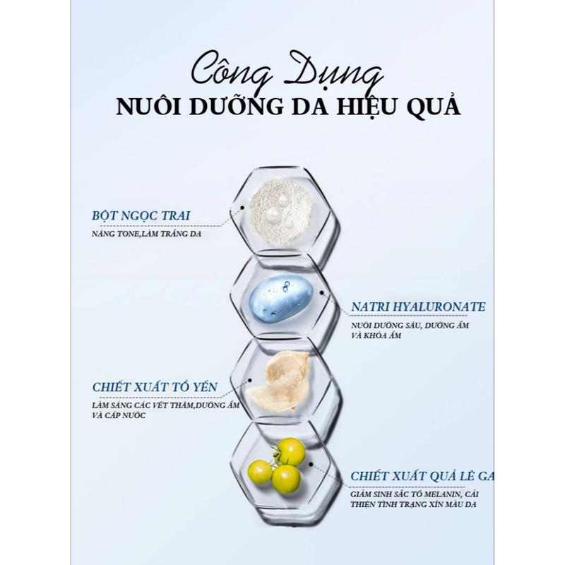 Kem dưỡng ẩm nâng tone Hexze -Bí quyết làn da căng mọng, ấp ẩm, nâng tone, bảo vệ da 4