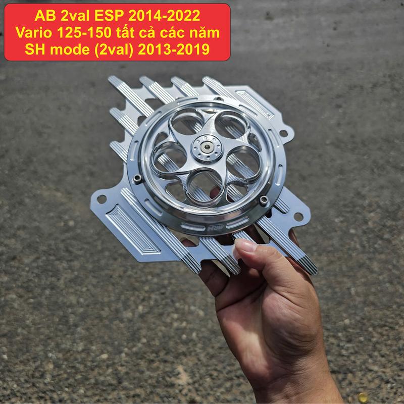 Che két nước 3D - gắn sẵn Quạt CNC - Vario - AirBlade - SHmode phụ kiện xe máy