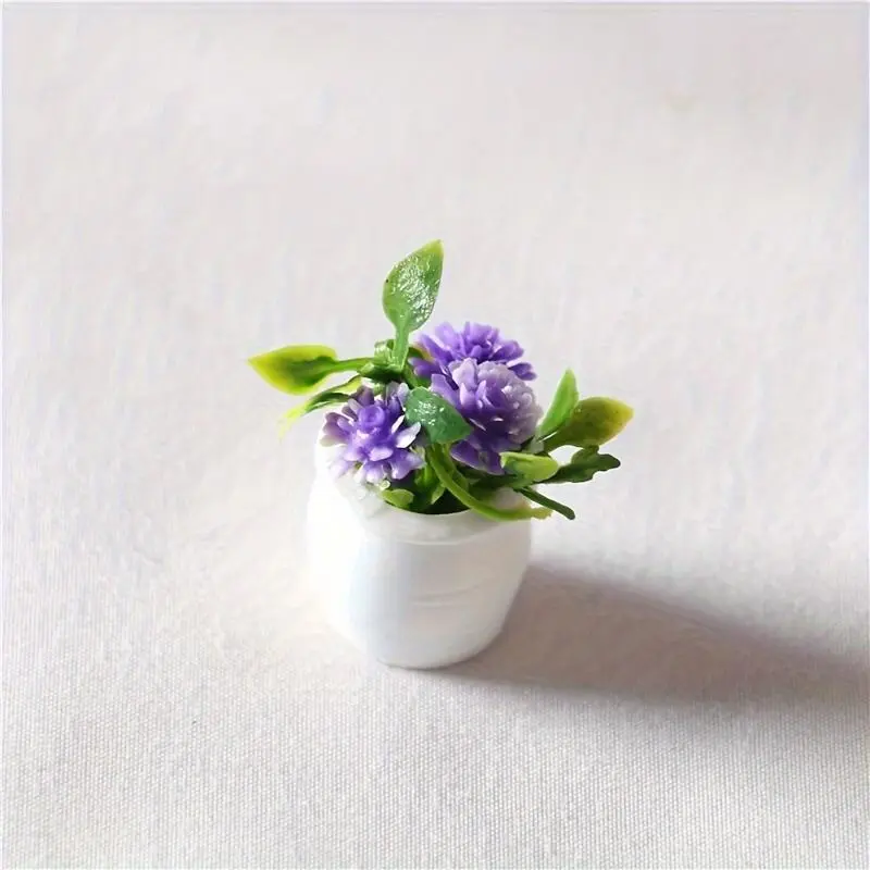 Mini Potted Plant, Miniature Potted Plant, Garden Decoration, Garden Miniatures, Garden Sculptures & Statues, Home Decor 2