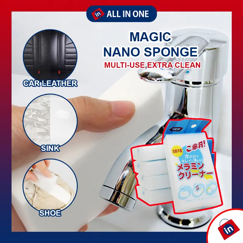 Japan Nano sponge block scrubbing sponge scrubbing dish sponge - TikTok ...