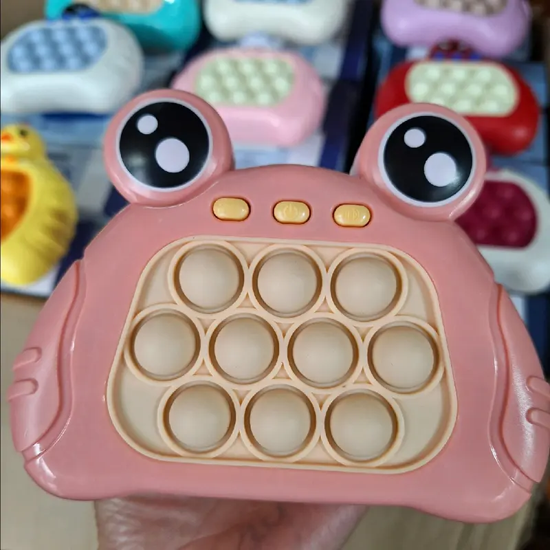 [ Tặng Pin] COMBO  2 Bộ POP IT Điện Tử Thế Hệ Mới Có Nhạc Và Đèn Game Giải Trí Cho Bé 6