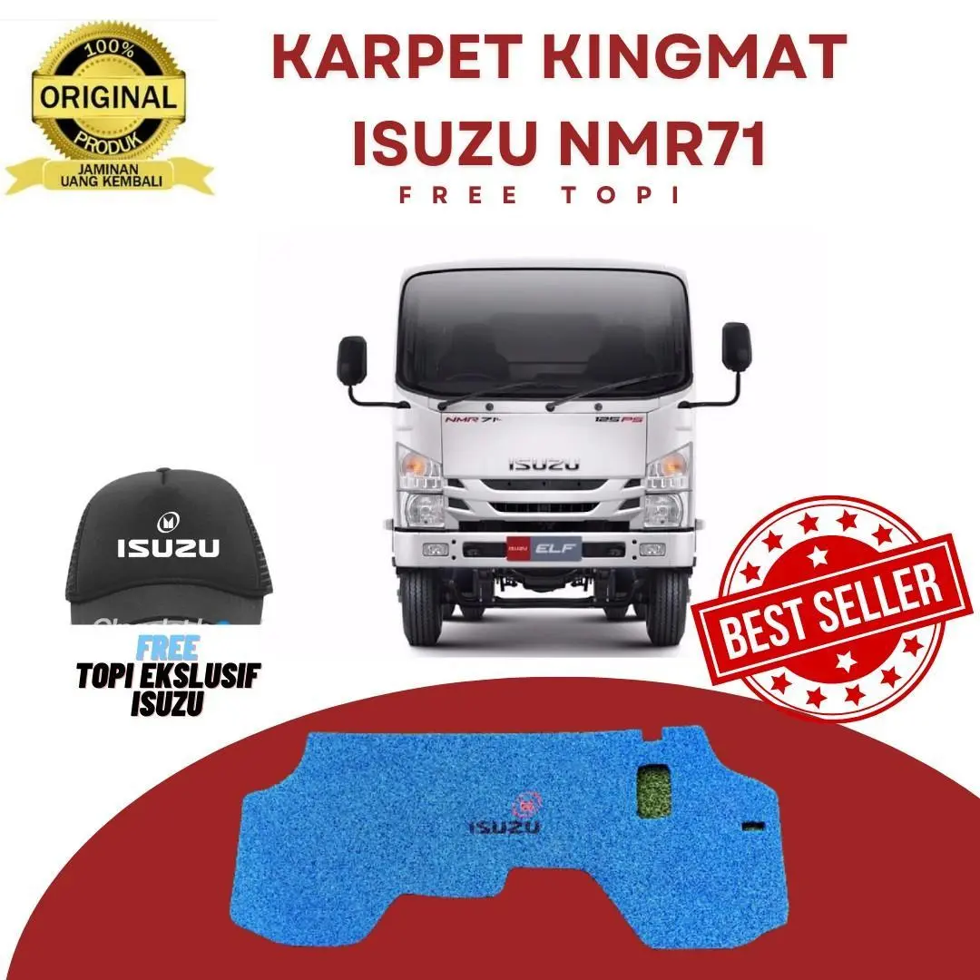 Karpet GIGA NMR71 NMR81 gratis topi Car
