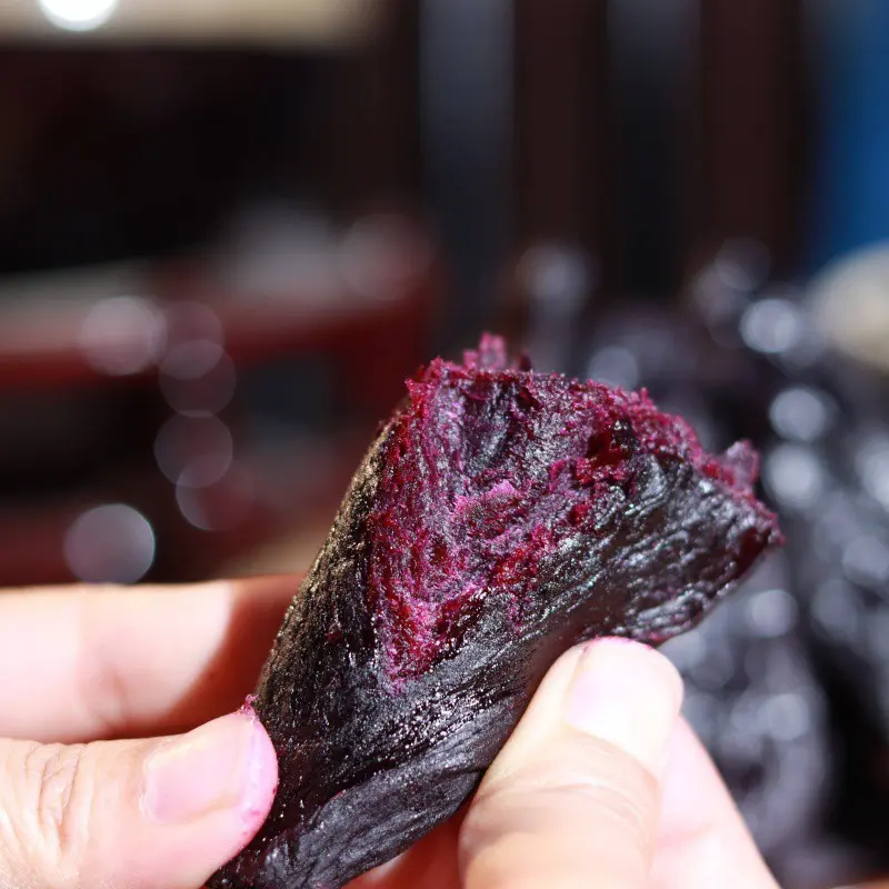 Khoai Lang Tím Sấy Dẻo Nguyên Củ Snack Food  Thức Ăn Vặt 3
