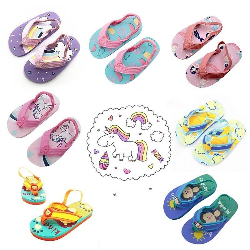 Dép Kẹp, Dép Xỏ Ngón Cho Bé Trai Bé Gái Đế Có Rãnh Chống Trơn Trượt Tốt DXN