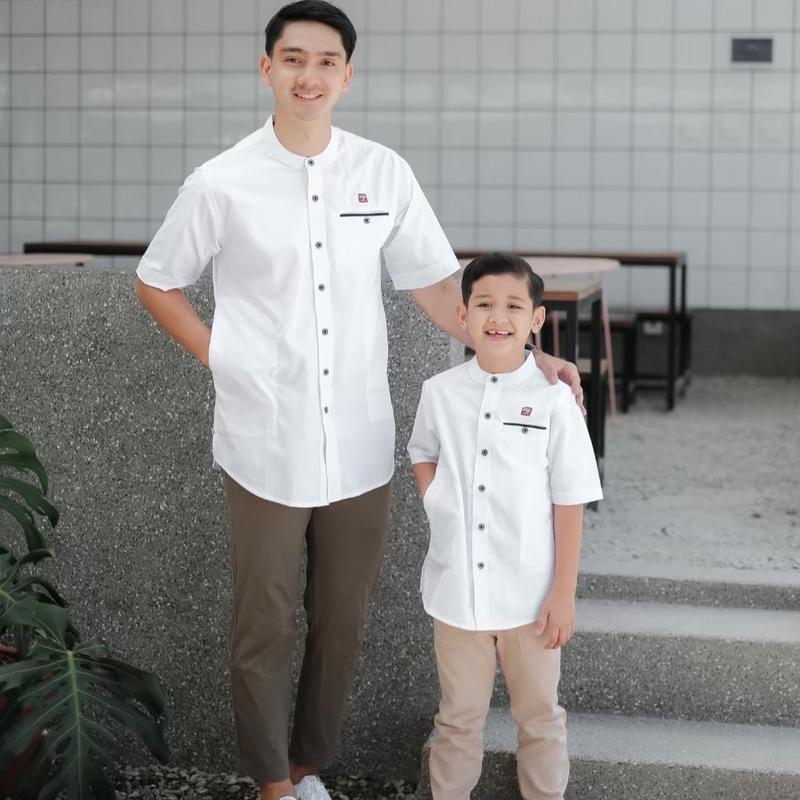 Koko kurta model kemko tangan pendek harga ayah dan anak berbeda 2