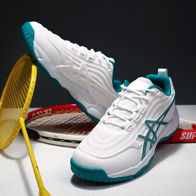 Couple Professional Actual Combat Tennis Shoes Anti-slip Wear-resistant Badminton Shoes Lightweight Breathable Outdoor training sports shoes 5