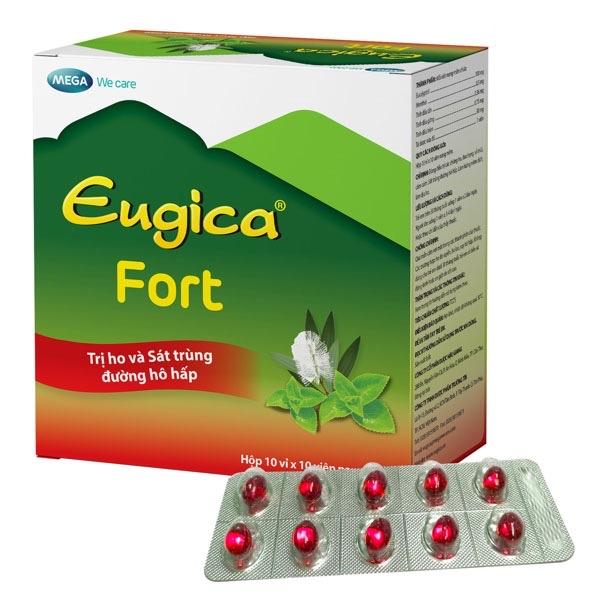Eugica Fort Mega H 100v Đỏ - Thuốc tăng cường sức khỏe