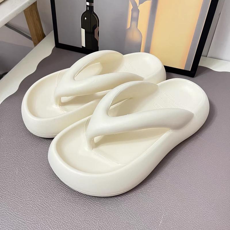 Dép Xỏ Ngón Đế 3cm Nữ 4 Màu, Dép Tông EVA Đi Biển Chống Trượt Size 36-41 DéP Cao Su