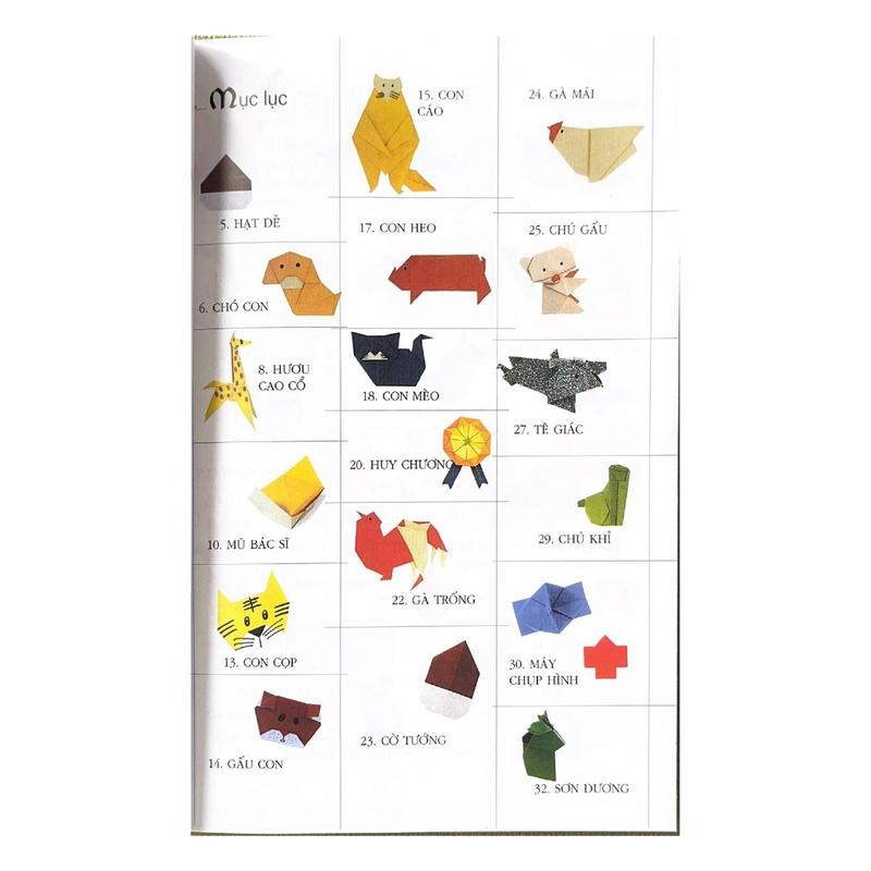 Sách - Trò Chơi Gấp Giấy Dành Cho Trẻ Em Tập 2 - VanLangBooks 3