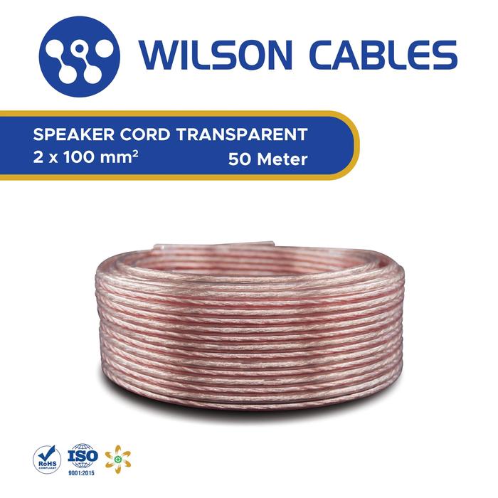 Gambar Kabel Audio 2x100 TR - Speaker Cord Wilson Cables - 50 Meter dari Wilson Cables Kab. Tangerang 5 Tokopedia