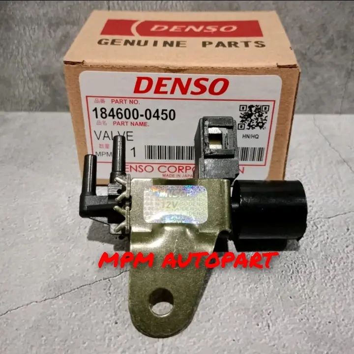 solenoid selenoid idle up vacum ac untuk kijang, panther, twin cam, starlet, kuda grandia, vitara, Escudo Sidekick, Karimun, carry futura, katana, esteem, espass, taruna, taft, Rocky, hiline, dll merk Denso 184600-0450 2