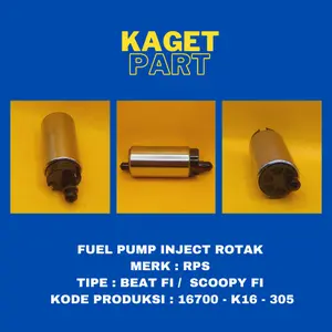 ROTAK / FUEL PUMP INJECT MERK RPS TIPE BEAT FI / SCOOPY FI (K16 )