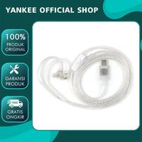 Gambar KZ Type C Oxygen Free Copper Silver Plated Earphone Upgrade Cable - Mic dari Yankee Indonesia Kota Administrasi Jakarta Barat 1 Tokopedia