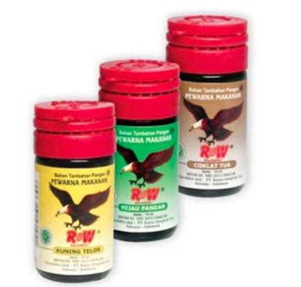 R&W Rajawali Merah Muda 12,5ml Sumbo Pewarna Makanan Bahan Tambahan Pangan