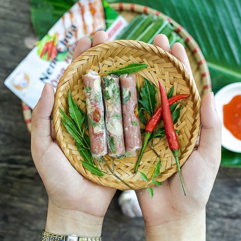 Product Introduction of [TẶNG 10 CHIẾC] MUA 50 TẶNG 10 chiếc Nem Chua Ông Hiệp - Đặc sản Thanh Hóa - Tinh Túy Ẩm Thực Truyền Thống 5