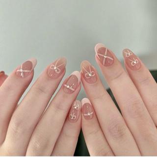 Nail box thiết kế thạch vẽ nơ - A84 Nữ