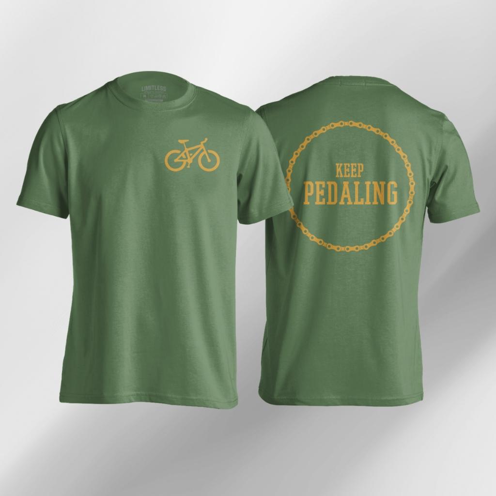 Biciklistička majica s logotipom bicikla - Drifit Cycling Activewear Bike Design Sports Cycling T-shirt Drifit MTB RB_voghion.com