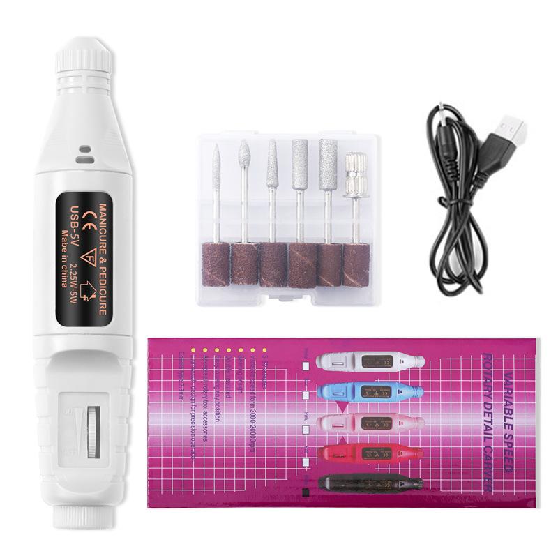 Portable USB Nail Grinding Tool for Manicure 8