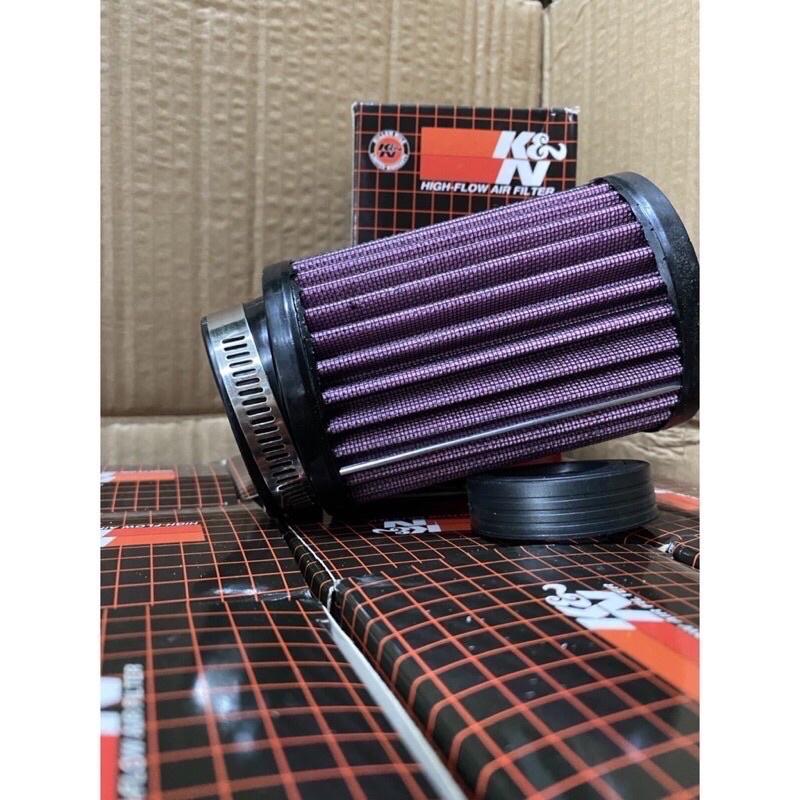    Tẩm Dầu Sẵn   Lọc trụ Lọc Gió Trụ KN K&N kèm đai bắt phù hợp các dòng xe Pô E Tăng Tốc Phụ Tùng 
