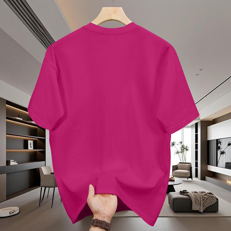 Product Introduction of Áo Thun Cotton Nam, ngắn Tay, Cổ Thuyền In Họa Tiết Minh Họa Nghệ Thuật Trừu Tượng 8