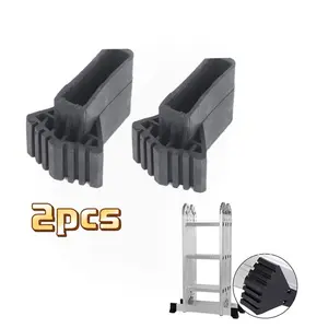 2PCS Karet Kaki Tangga Teleskopik double/Karet Kaki Tangga Lipat Anti Slip Karet Kaki Tangga Universal