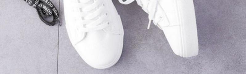 Product Introduction of White Shoes for Women 2023 New Flat Women's Shoes Summer Matching Skirt Versatile Soft Leather Casual Sneakers Versatile Sneakers 15