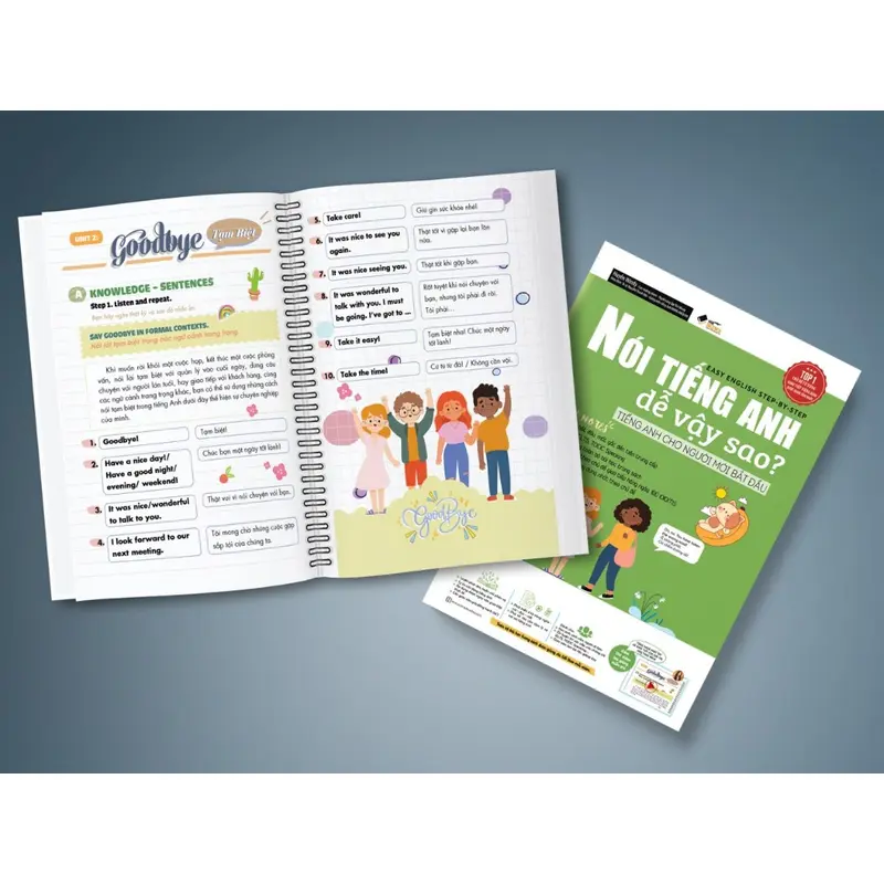 Sách Nói tiếng Anh dễ vậy sao? Easy English Step-By-Step tặng kèm video bài giảng theo sách 8