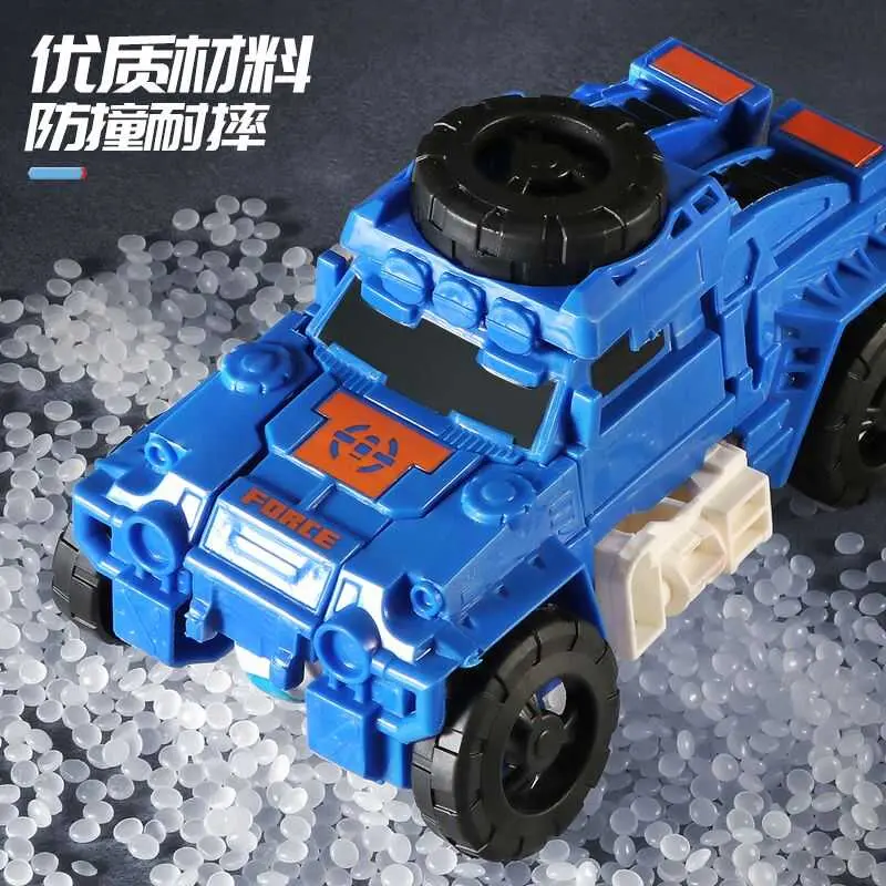 Big deformation children's toy robot boy car airplane tank model puzzle gift assembly