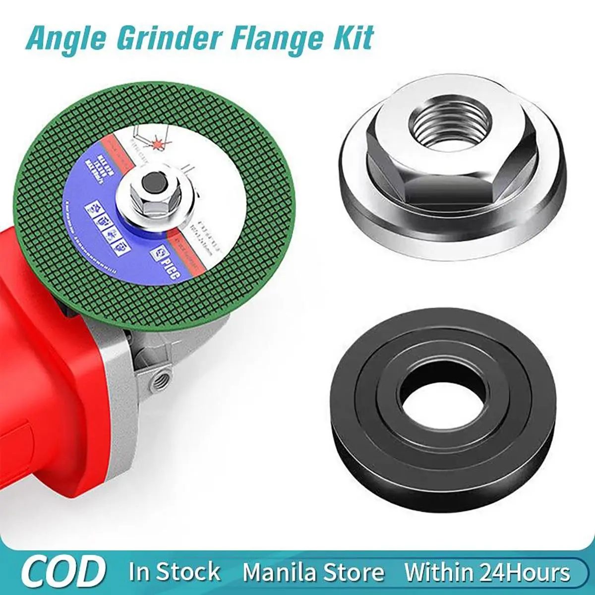 Angle Grinder Maintenance Made Simple: Inner and Outer Flange Nut Kit