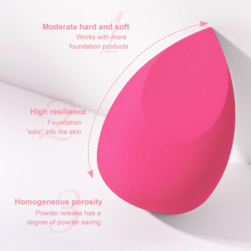 18pcs Makeup Sponge & Powder Puff Set, Versatile Soft Makeup Sponges & Powder Puffs for Liquid Foundation, Loose Powder, Concealer & Cream, Makeup Tool for Blending & Facial Detailing, Cosmetics 6