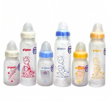 PIGEON STANDARD Botol Susu Bayi 50ml / 120ml / 240ml Standar Assort  Slim Neck Baby Bottle