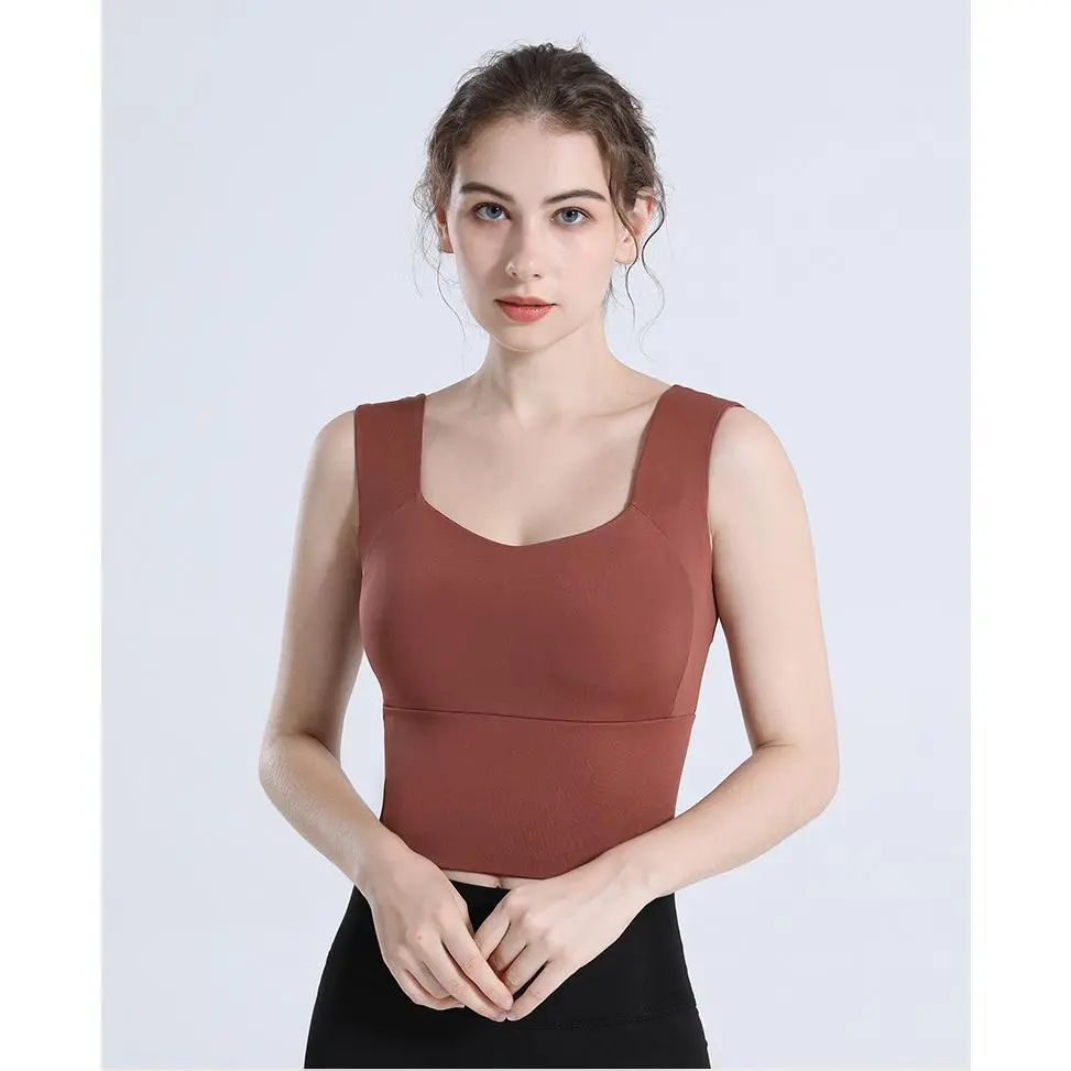 Áo Ngực Thể Thao, Dành Cho Nữ, Áo Vest Tập Yoga, Chống Sốc, Chống Chảy Xệ, Đồ Lót, Áo Vest Thể Dục, Áo Ngực Chạy Bộ, Áo Ngực Tích Hợp áo  tập  gym  nữ  bigsize