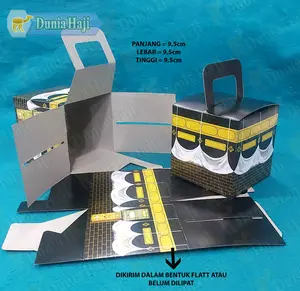Dus Paket Haji Kabah Paper Bag Kardus Oleh Oleh Umroh Box Souvenir
