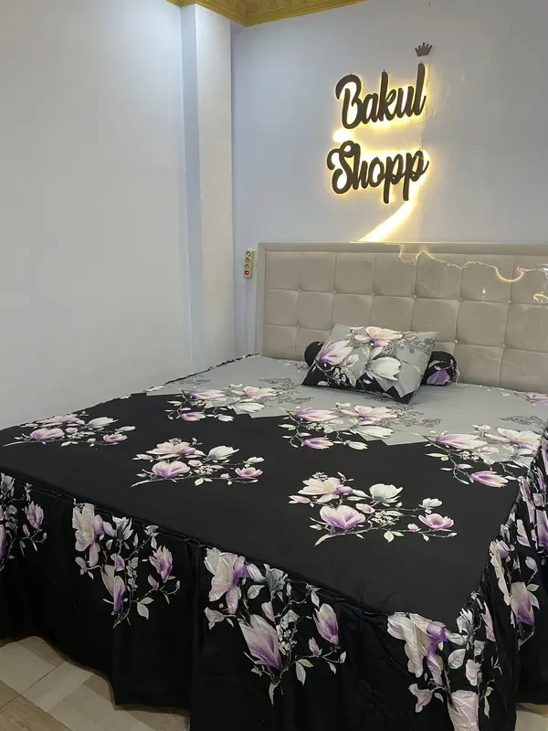 Sprei rumbai ukuran 180cmx200cmx tinggi seprei 20cm tinggi rumbai 40cm Seprai 6