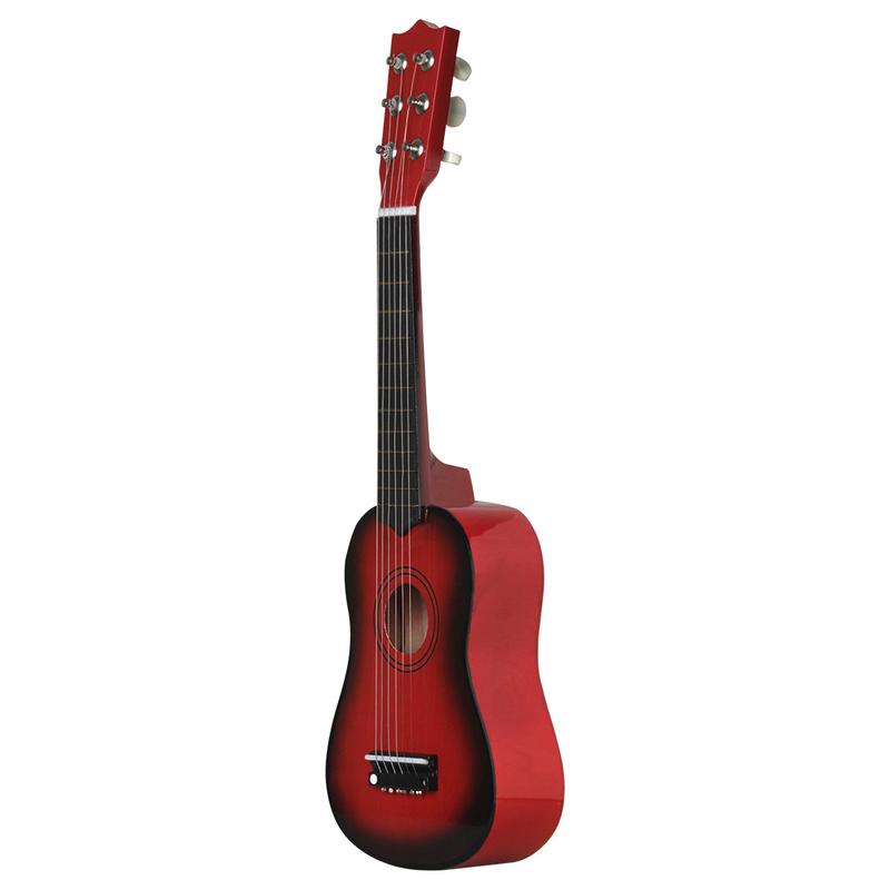 Product Introduction of Cross-border Hot-selling Colorful Basswood 21inch Small Guitars Children's Toys Playable Wooden Guitars Wholesale Starting from 20pcs Guitar 11