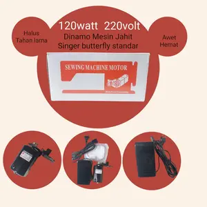 dinamo mesin jahit YKK 120watt - 220volt dinamo mesin jahit merk ykk 120 watt - 220volt - kemasan baru "merah putih" product ini tahan panas