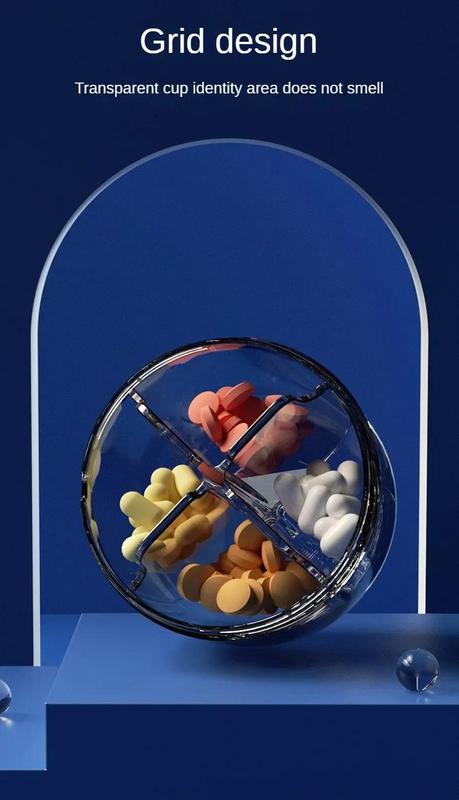 Product Introduction of Pocket Pill Organizer Waterproof Pill Box Portable Medicine Holder for Travel Vitamin Holder Container Medicine Storage Box 9