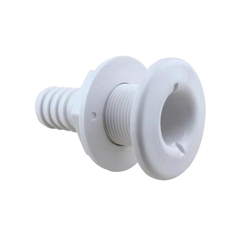 Product Introduction of Marine Boat ABS Plastic Thru Hull Fitting Connector For 5/8, 3/4, 1 Inch Hose Boat Drain Bilge Pump Plumbing Fittings 20