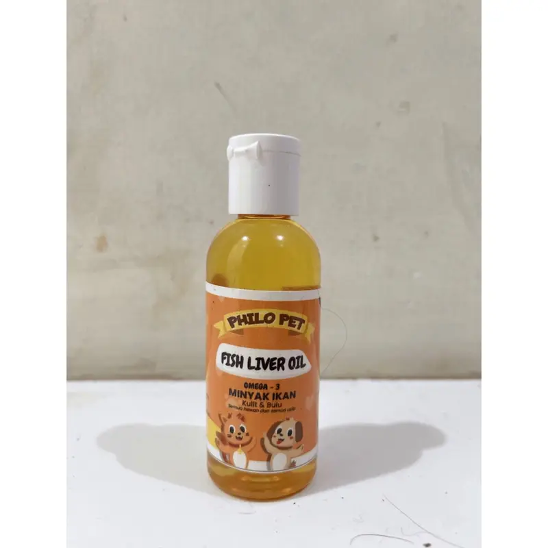 60ml - 250ml - FISH LIVER OIL / COD LIVER OIL / MINYAK IKAN / VITAMIN BULU KUCING & ANJING / Suplemen Kulit BULU KUCING & ANJING(ORIGINAL) 3