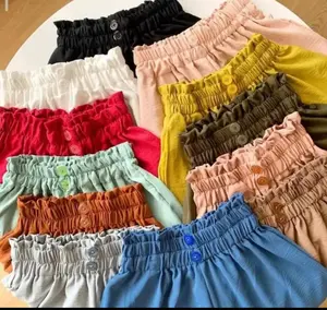 Celana kulot crinckle hw kancing 2